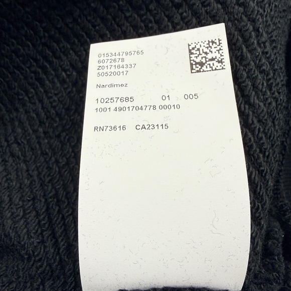 Hugo Boss Nardimez Mens Black Full Zip Hoodie Graphic Logo Medium NWT - Picture 7 of 13